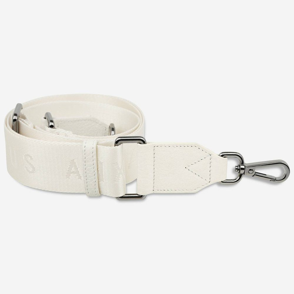 Status Anxiety Web Strap Medium - Chalk Women Chalk Bag Straps - Image 4