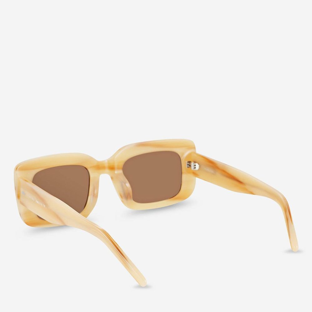 Status Anxiety Women Sunglasses Unyielding Sunglasses - Blonde Blonde - Image 4