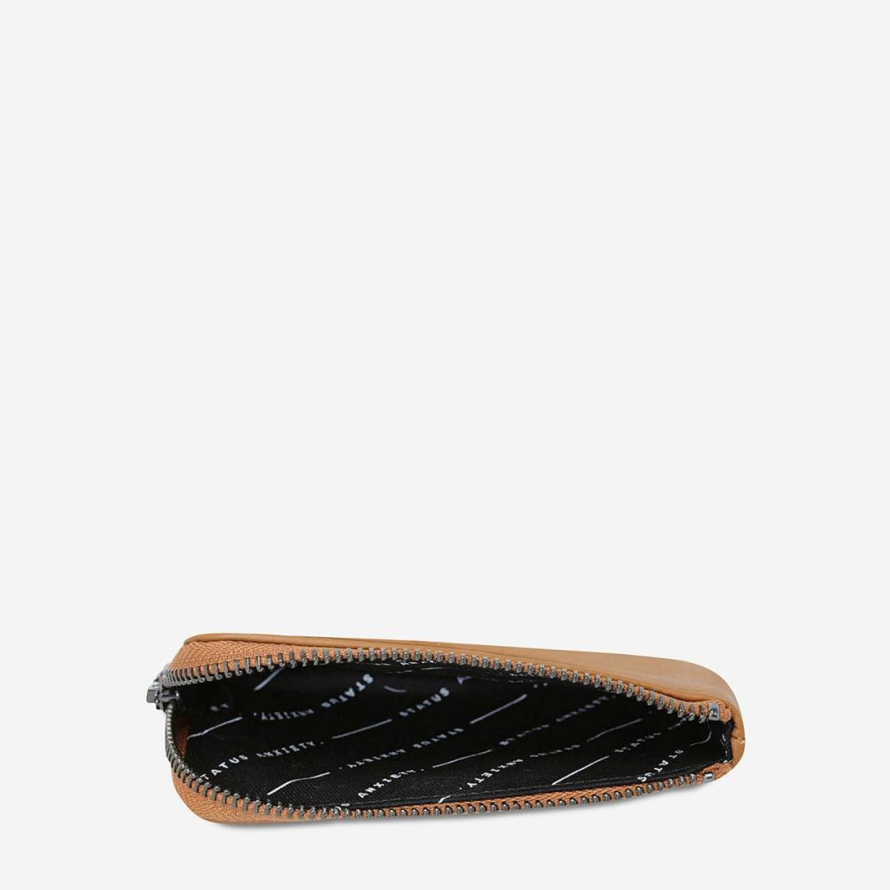 Status Anxiety Women Tan Left Behind Wallet - Tan Extra Small - Image 3