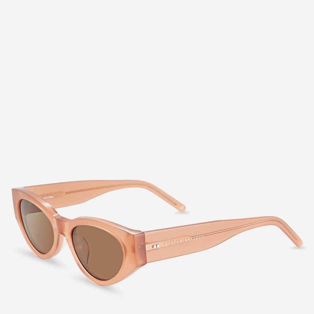 Sunglasses Women Rose Visceral Sunglasses - Rose Status Anxiety - Image 2