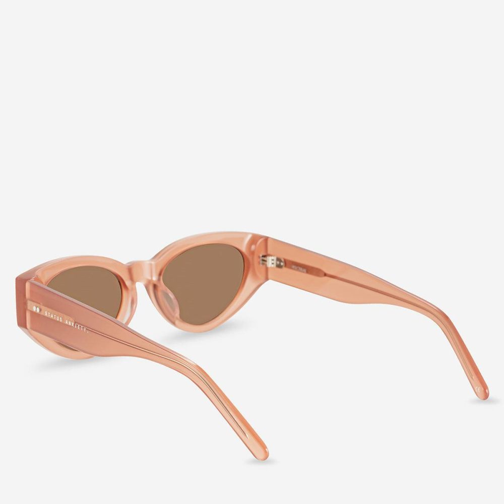Sunglasses Women Rose Visceral Sunglasses - Rose Status Anxiety - Image 4