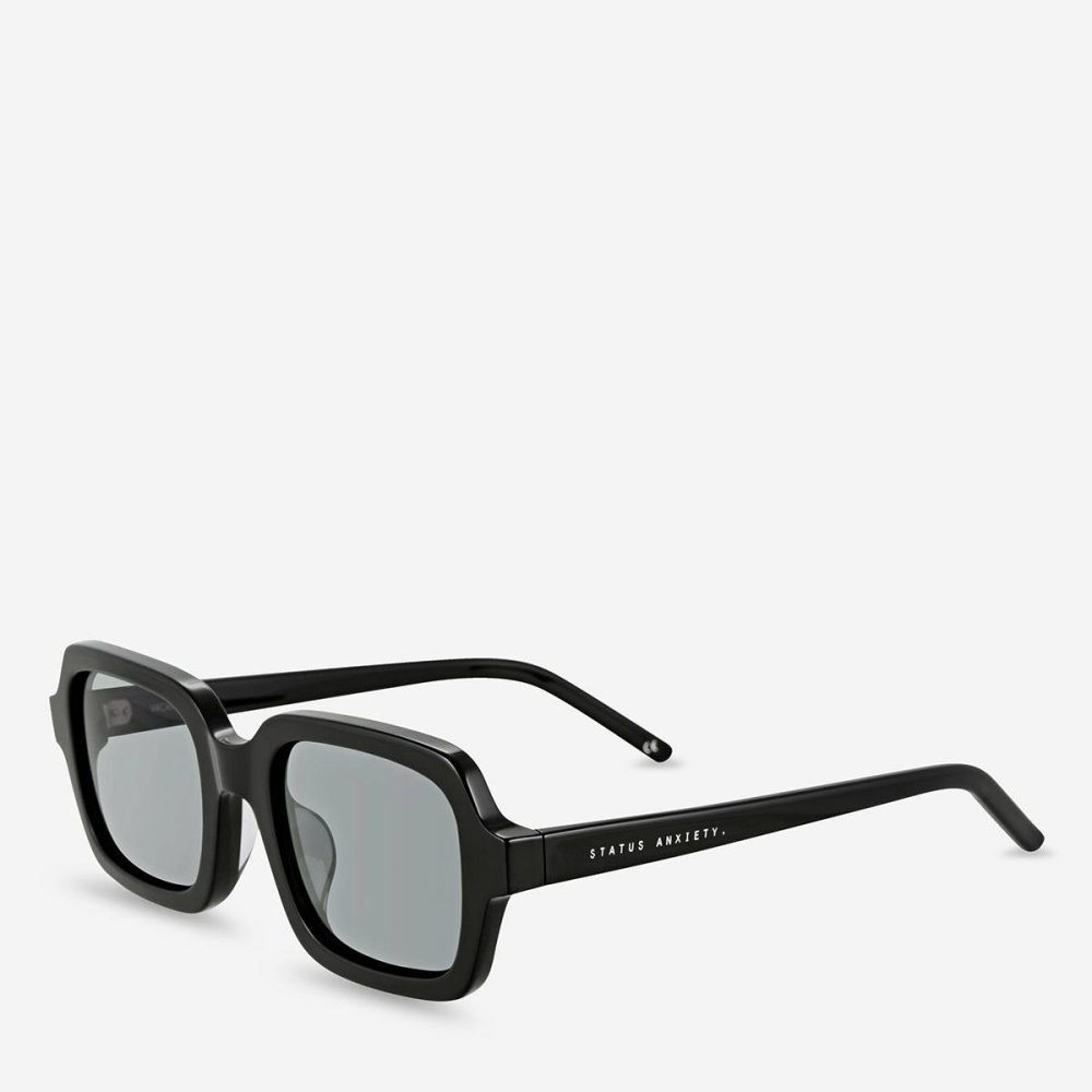 Vacation Sunglasses - Black Black Women Sunglasses Status Anxiety - Image 2