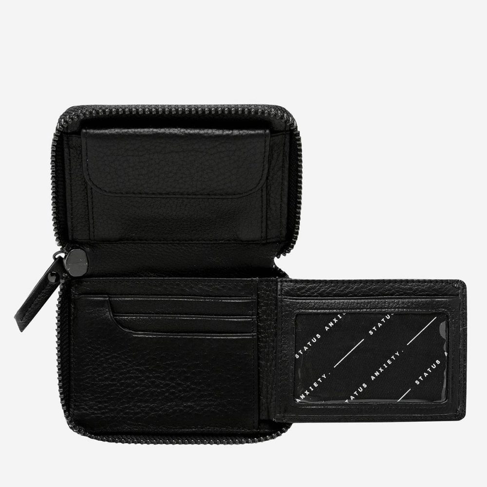 Wayward Wallet - Black Small Black Status Anxiety Women - Image 4