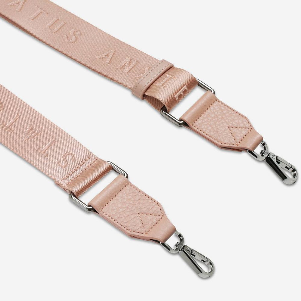 Web Strap Medium - Dusty Pink Dusty Pink Status Anxiety Women Bag Straps - Image 3