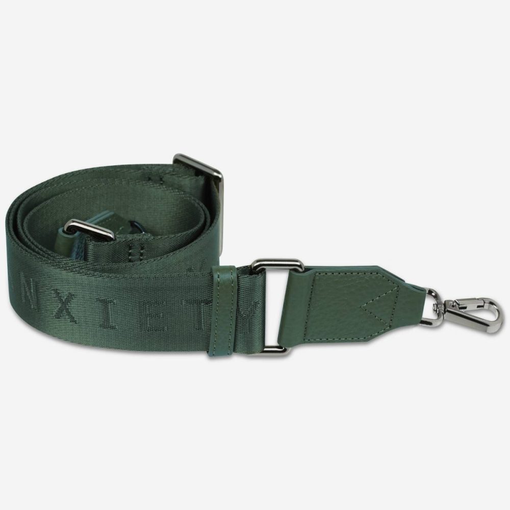 Web Strap Medium - Green Status Anxiety Green Bag Straps Women - Image 4