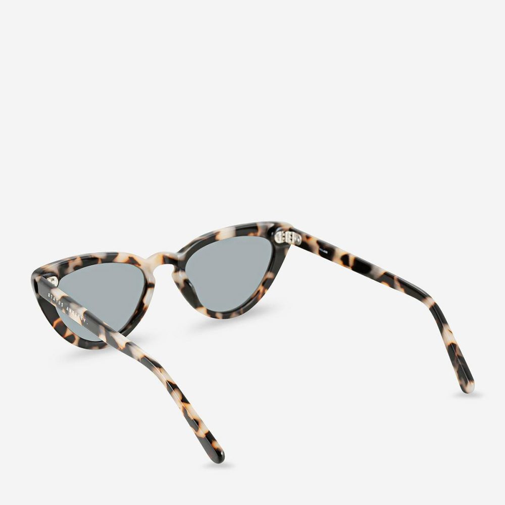 White Tort Status Anxiety Women Sunglasses Villain Sunglasses - White Tort - Image 4