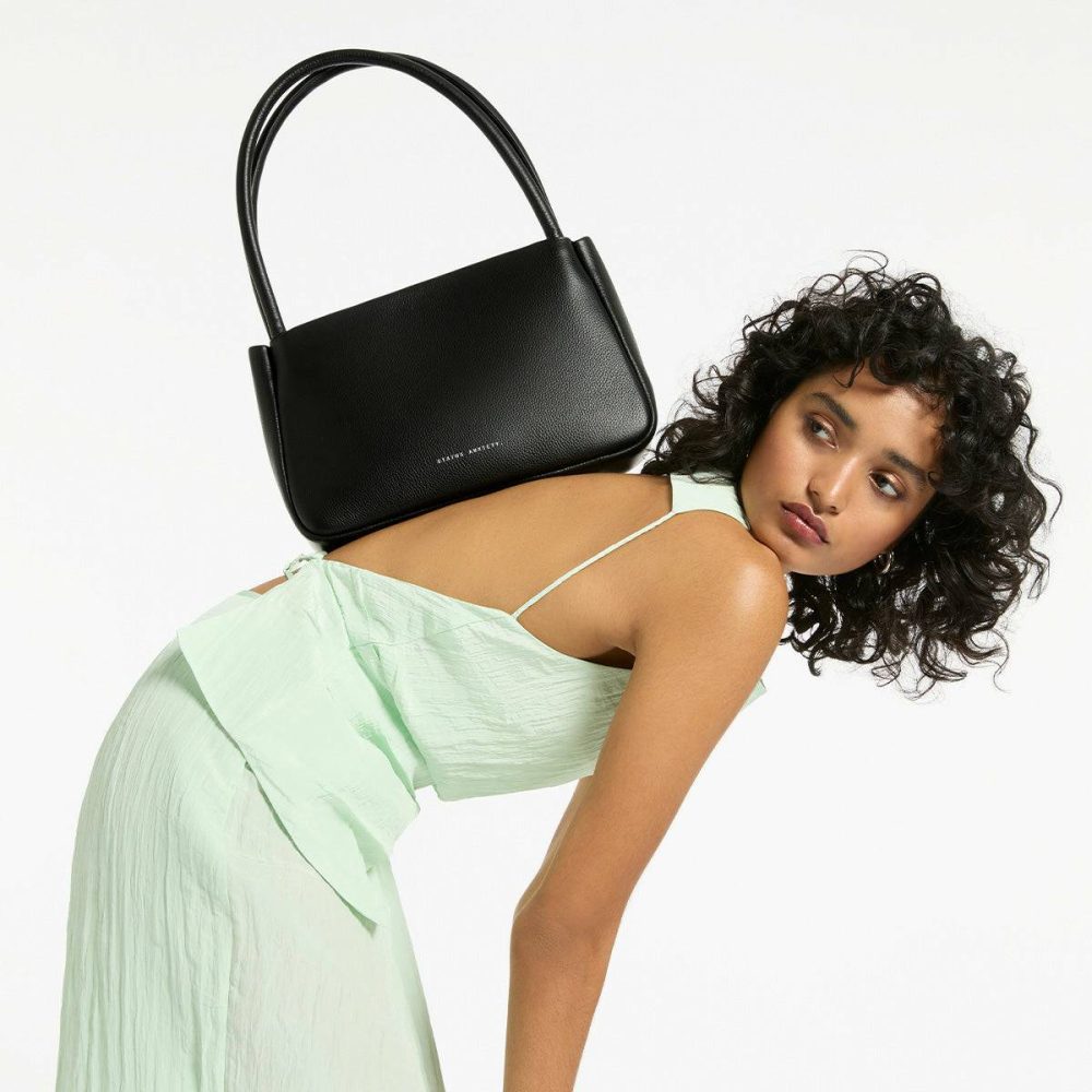 Women Black Light Of Day Bag - Black Status Anxiety Handbags - Image 5