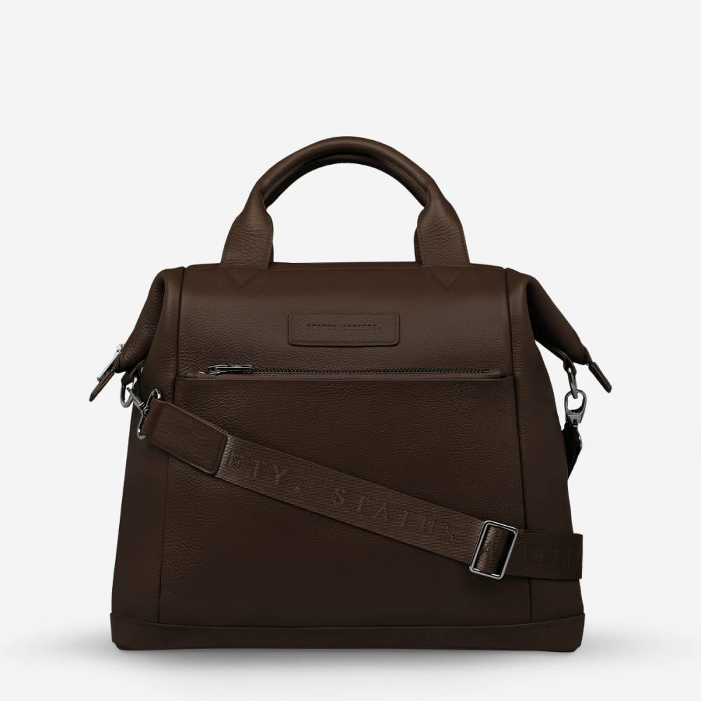 Women Comes In Waves Bag - Cocoa Baby Bags Status Anxiety Cocoa