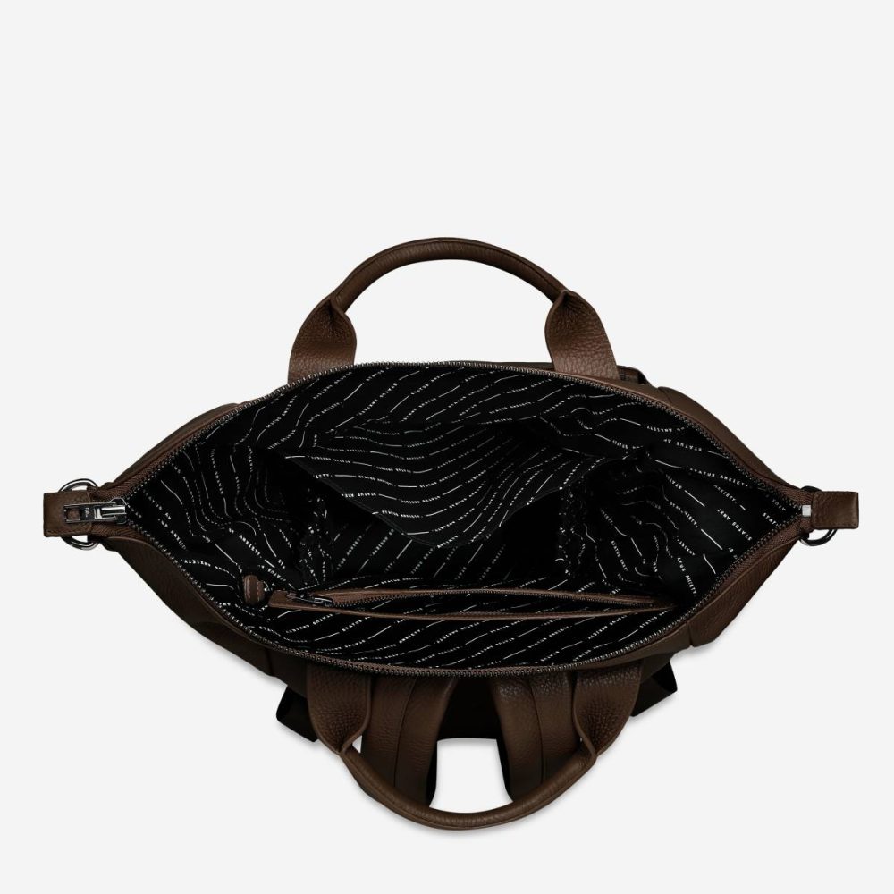 Women Comes In Waves Bag - Cocoa Baby Bags Status Anxiety Cocoa - Image 5