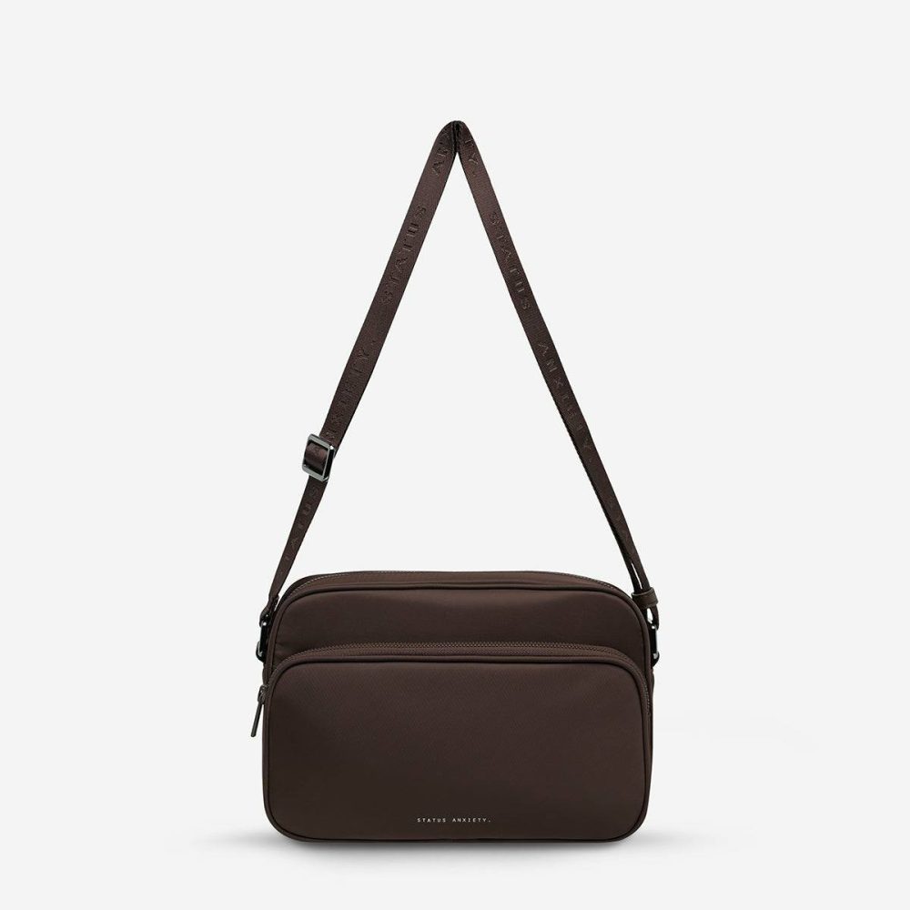Women Crossbody Status Anxiety Rani Recycled Bag - Truffle Truffle
