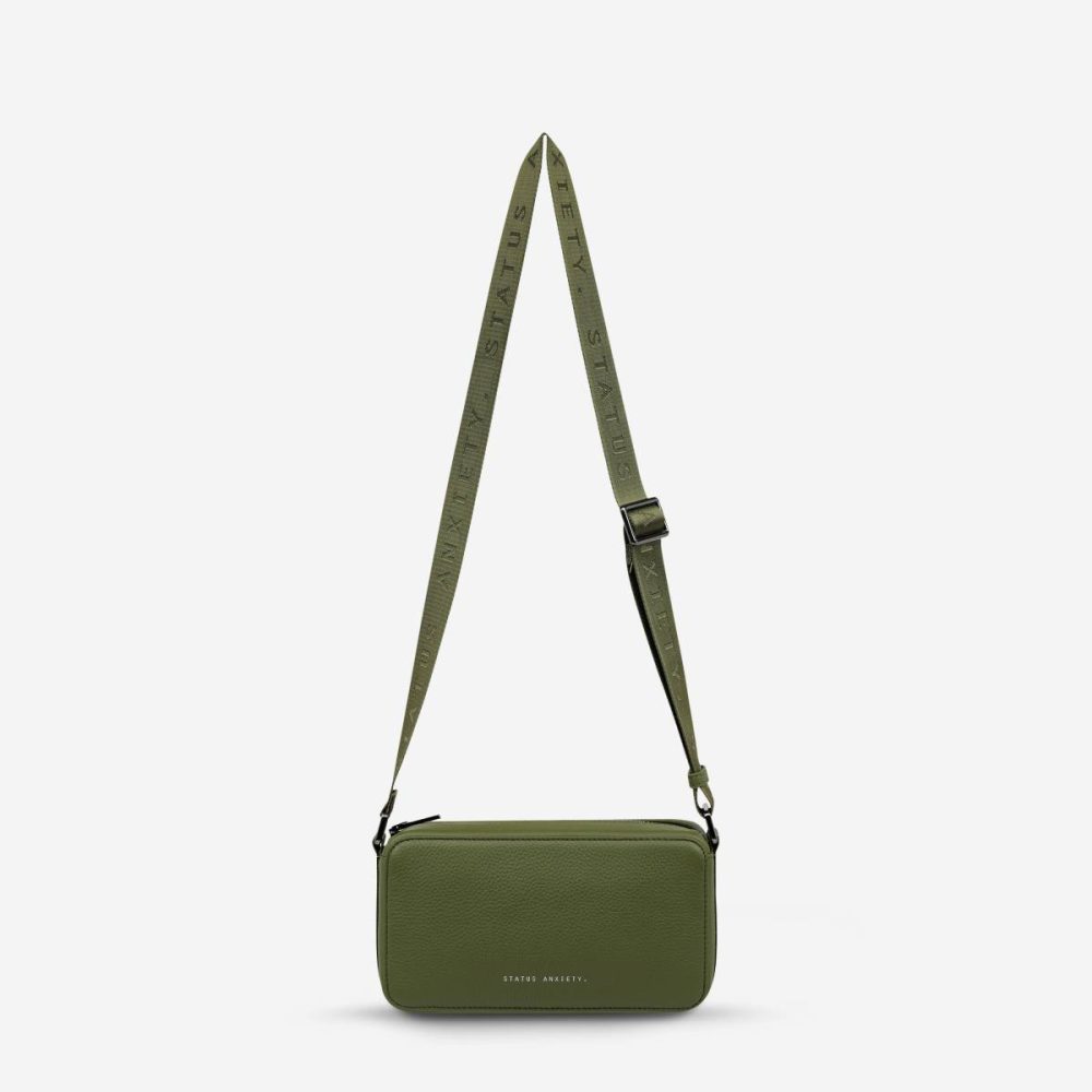 Women Delirium Bag - Khaki Status Anxiety Crossbody Khaki