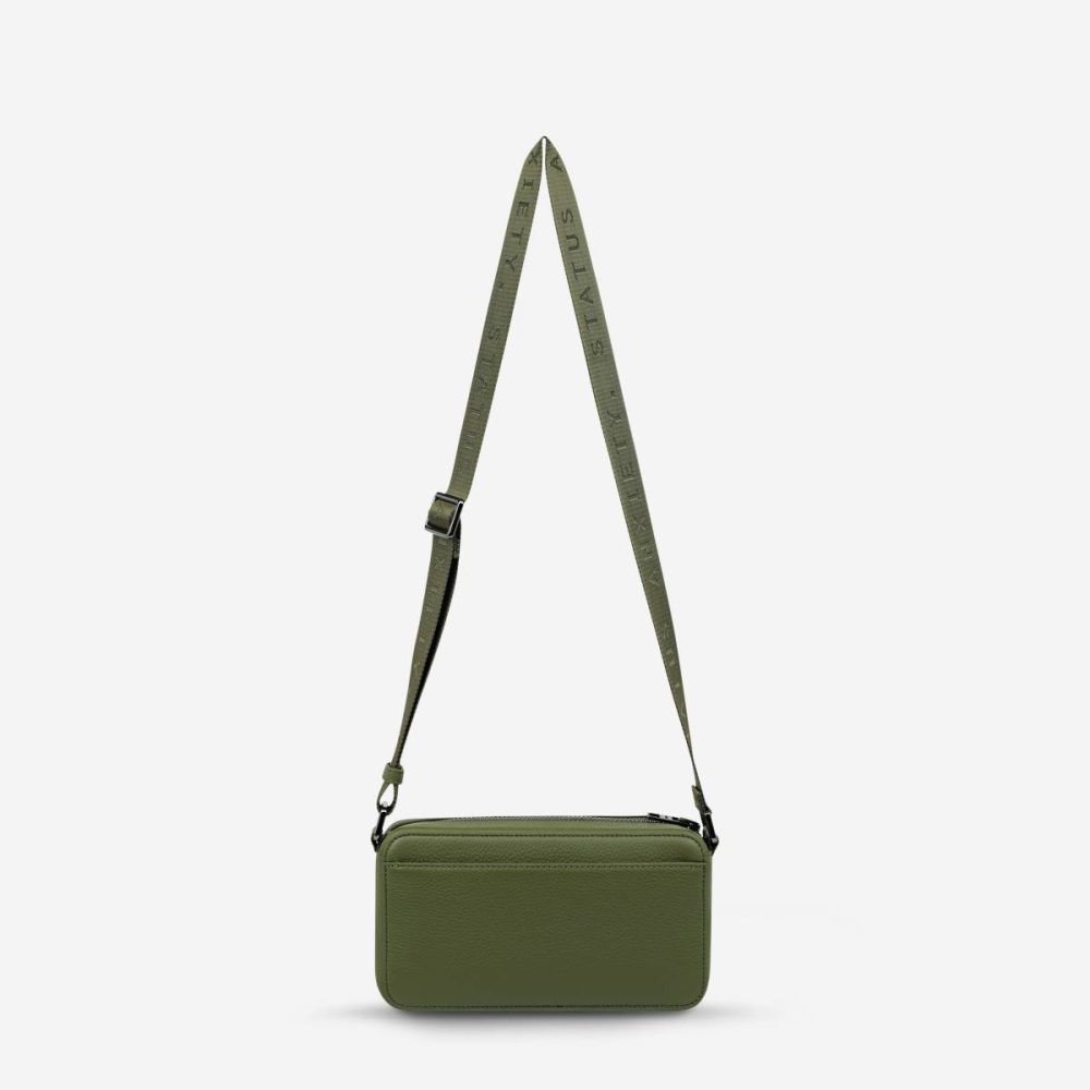Women Delirium Bag - Khaki Status Anxiety Crossbody Khaki - Image 2