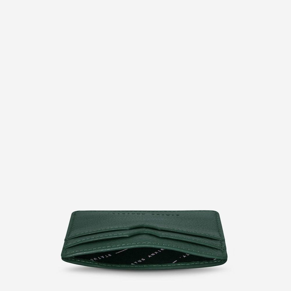 Women Extra Small Teal Status Anxiety Together For Now Wallet - Teal - Image 3