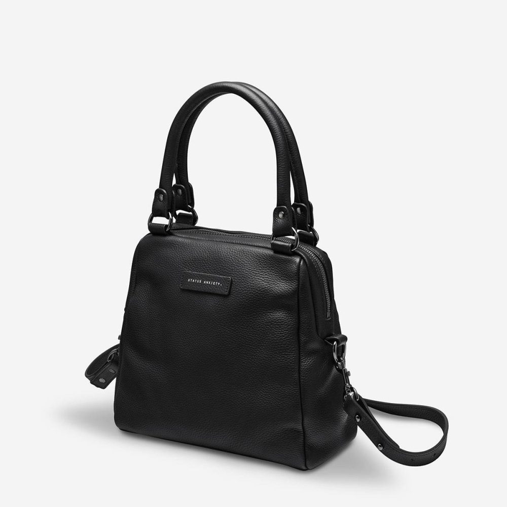 Women Handbags Status Anxiety Black Last Mountains Bag - Black - Image 3