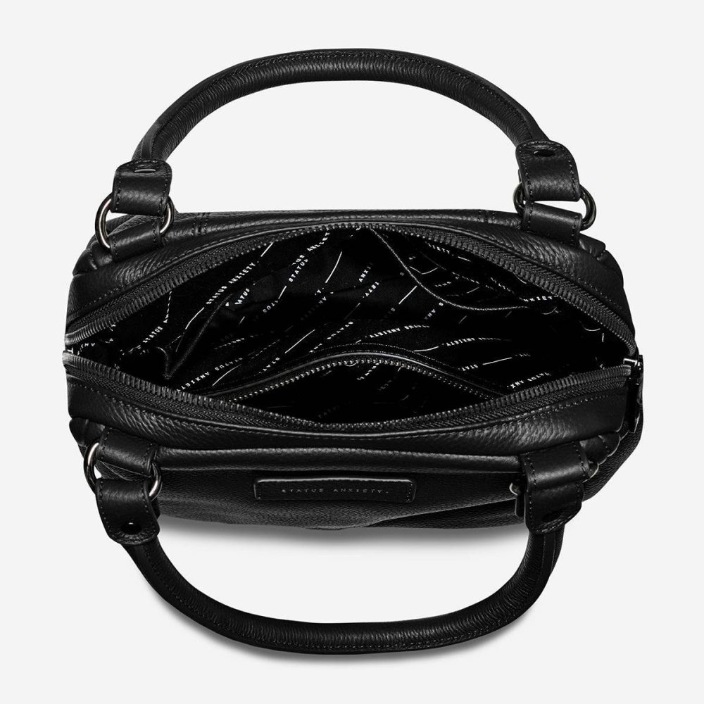 Women Handbags Status Anxiety Black Last Mountains Bag - Black - Image 5