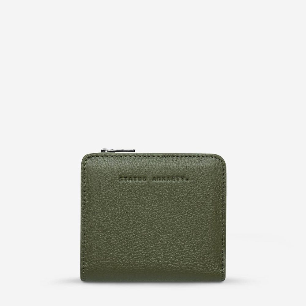Women Small Khaki Status Anxiety Sense Of Wonder Wallet - Khaki