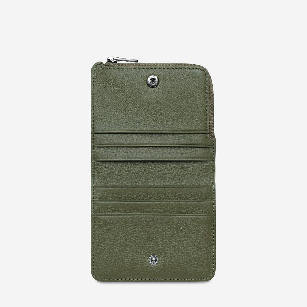 Women Small Khaki Status Anxiety Sense Of Wonder Wallet - Khaki - Image 4