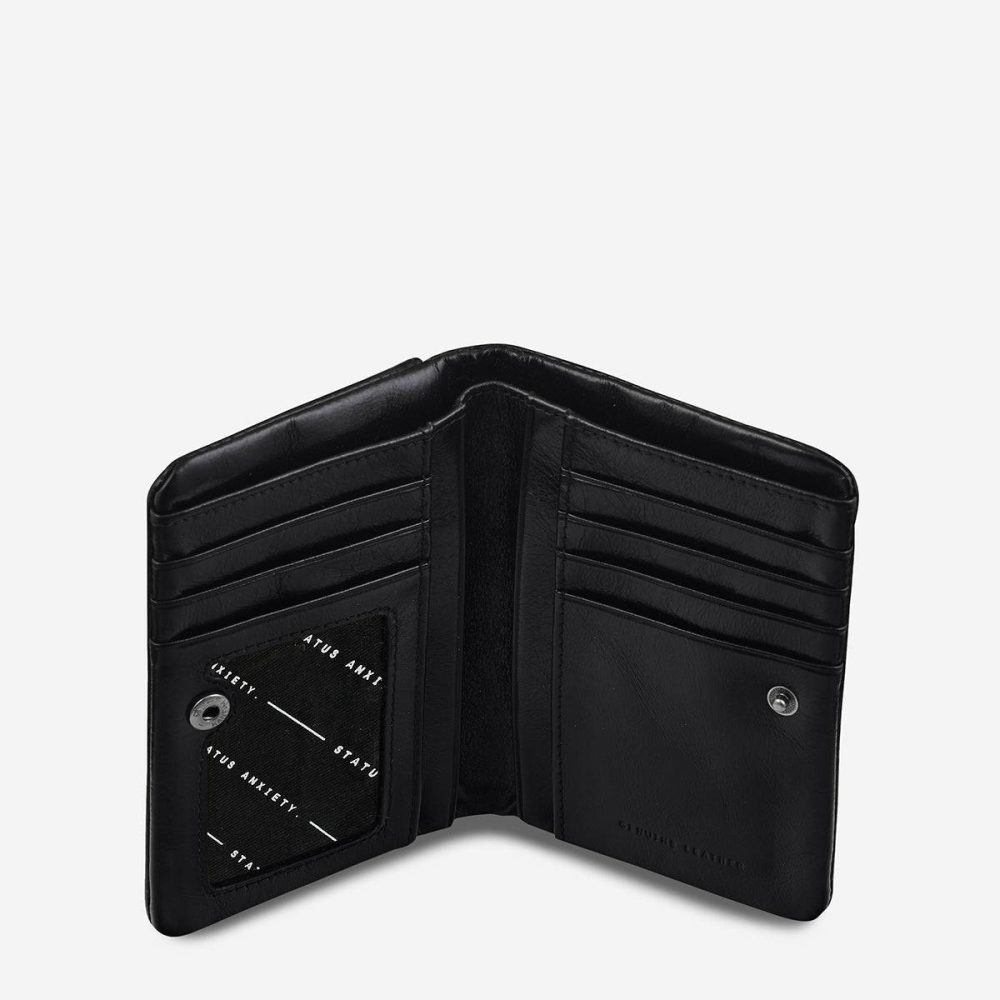 Women Status Anxiety Is Now Better Wallet - Black Small Black - Image 4