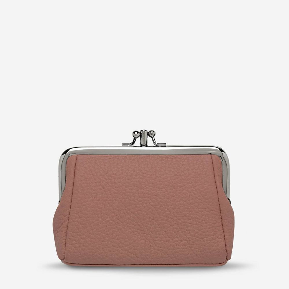 Women Status Anxiety Small Dusty Rose Volatile Wallet - Dusty Rose - Image 2