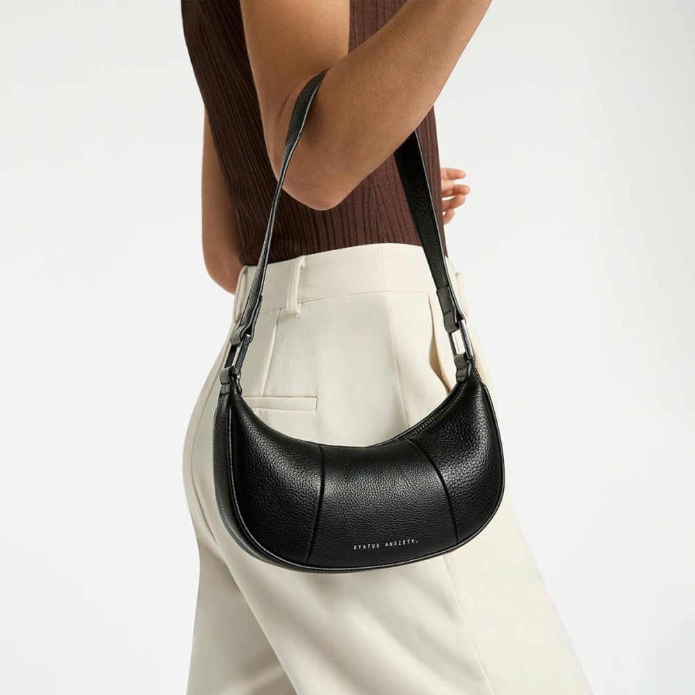 Women Status Anxiety Solus Bag - Black Black Handbags - Image 5