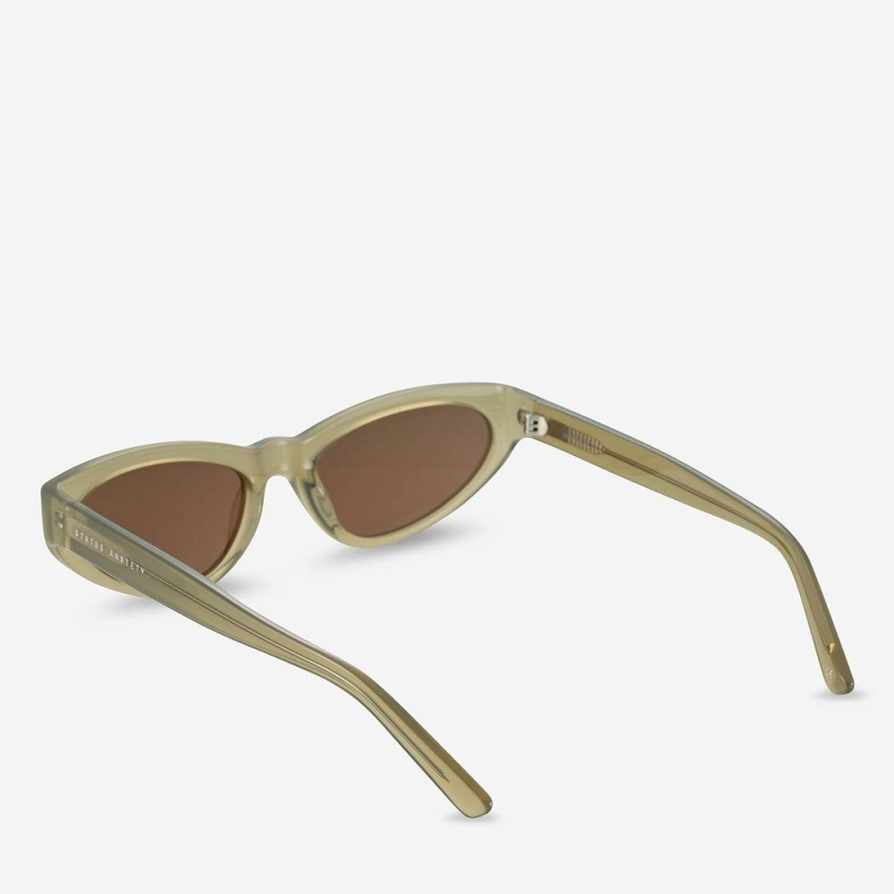 Women Status Anxiety Sunglasses Mindless Sunglasses - Pear Pear - Image 4