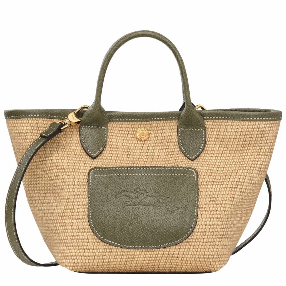 Artichoke Mini Bags Longchamp Le Pliage Collection Xs Basket Bag Artichoke - Canvas Women