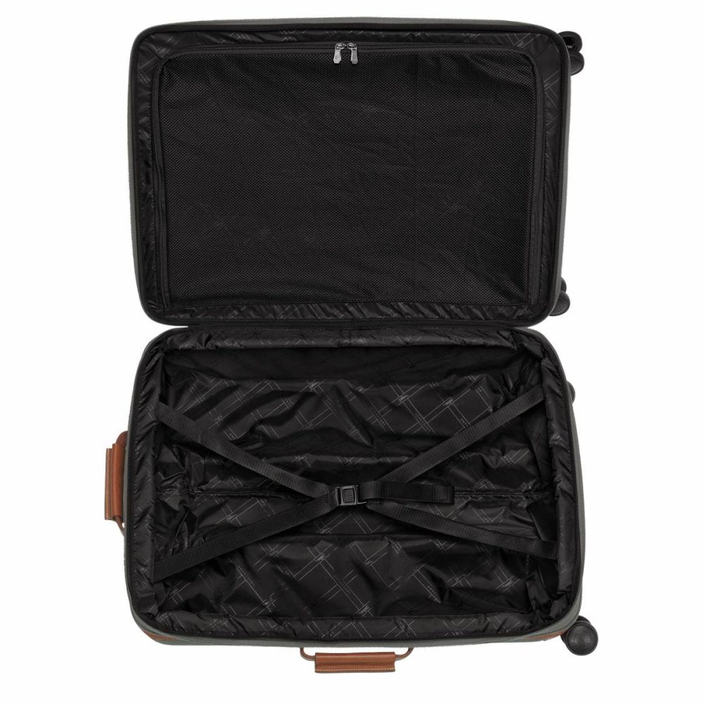 Boxford L Suitcase Brown - Recycled Canvas Brown Longchamp Suitcases Women - Image 2