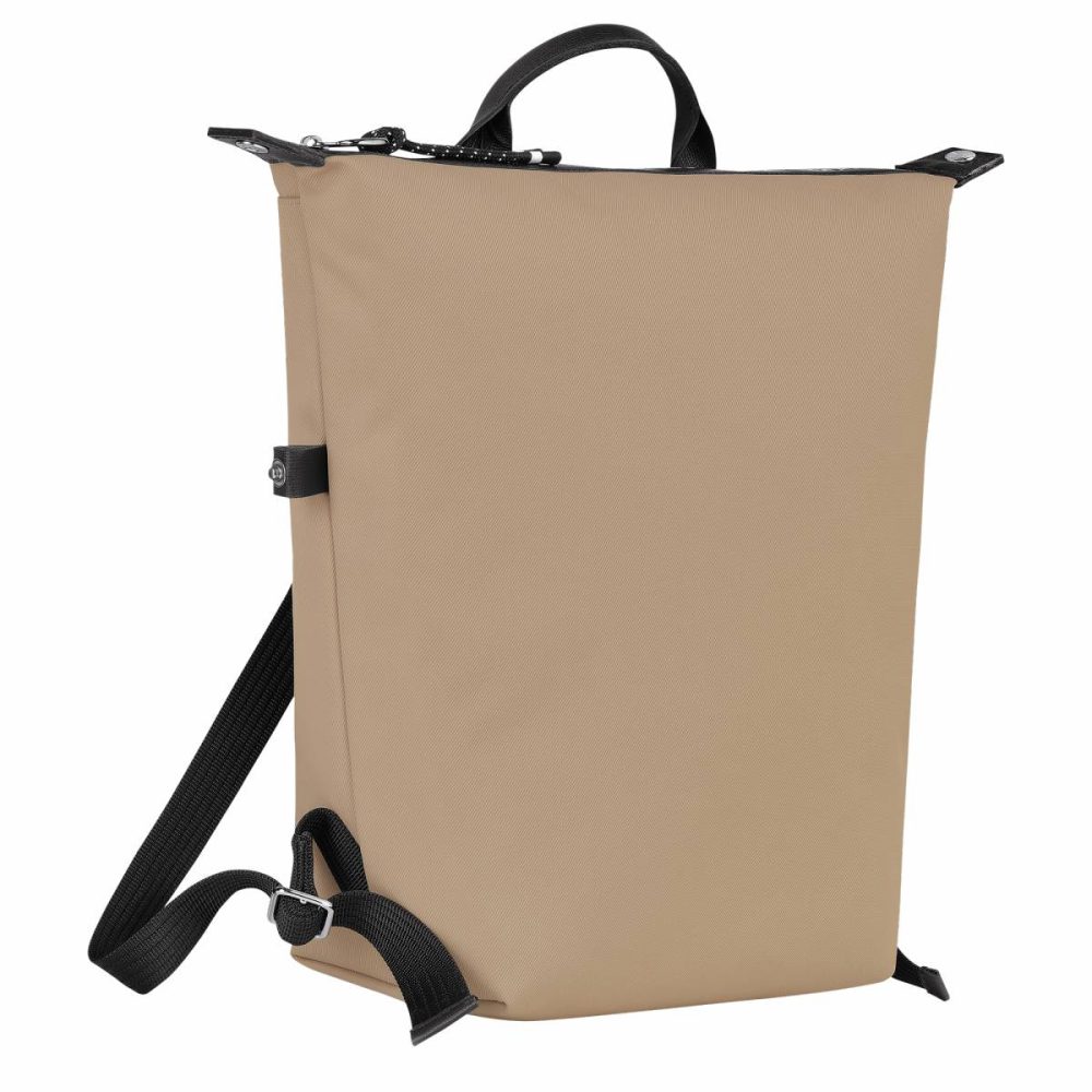 Clay Women Le Pliage Energy L Backpack Clay - Recycled Canvas Longchamp Backpacks - Image 2