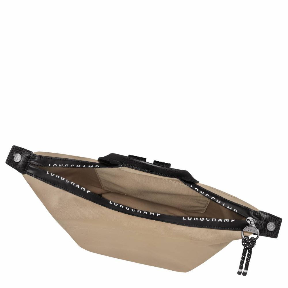 Clay Women Le Pliage Energy L Backpack Clay - Recycled Canvas Longchamp Backpacks - Image 4