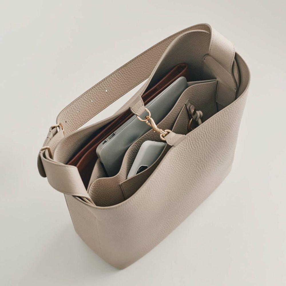 Cuyana Totes Black|Clay|Stone|Charcoal|Sky|Navy Women Oversized Linea Bag - Image 3