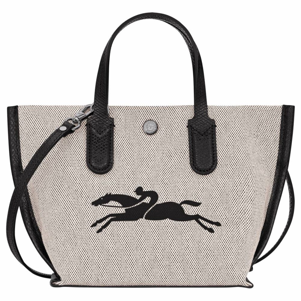 Ecru Essential Xs Handbag Ecru - Canvas Longchamp Women Mini Bags - Image 4