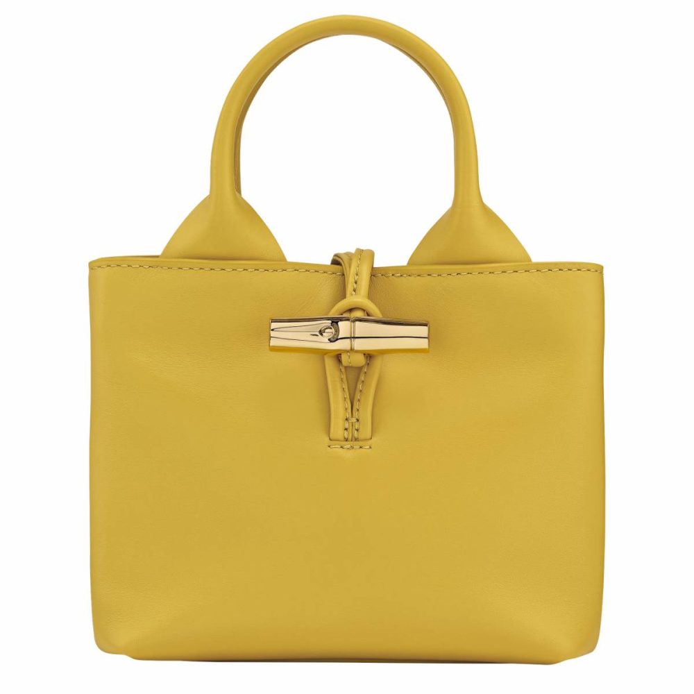 Ginger Le Roseau Xs Handbag Ginger - Leather Leather Bags Women Longchamp