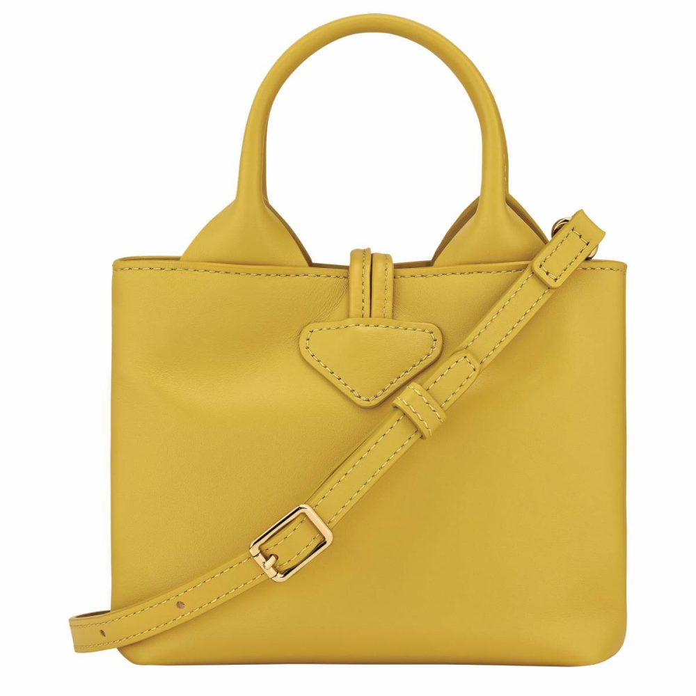 Ginger Le Roseau Xs Handbag Ginger - Leather Leather Bags Women Longchamp - Image 4