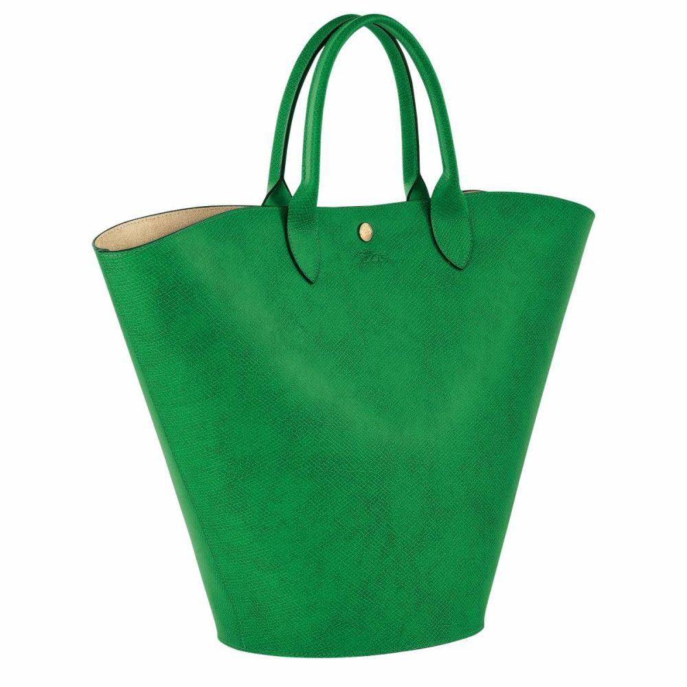 Green Leather Bags Longchamp Épure Xl Tote Bag Green - Leather Women - Image 3