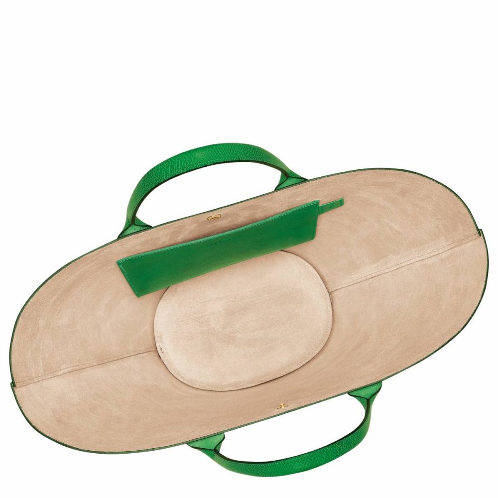 Green Leather Bags Longchamp Épure Xl Tote Bag Green - Leather Women - Image 5