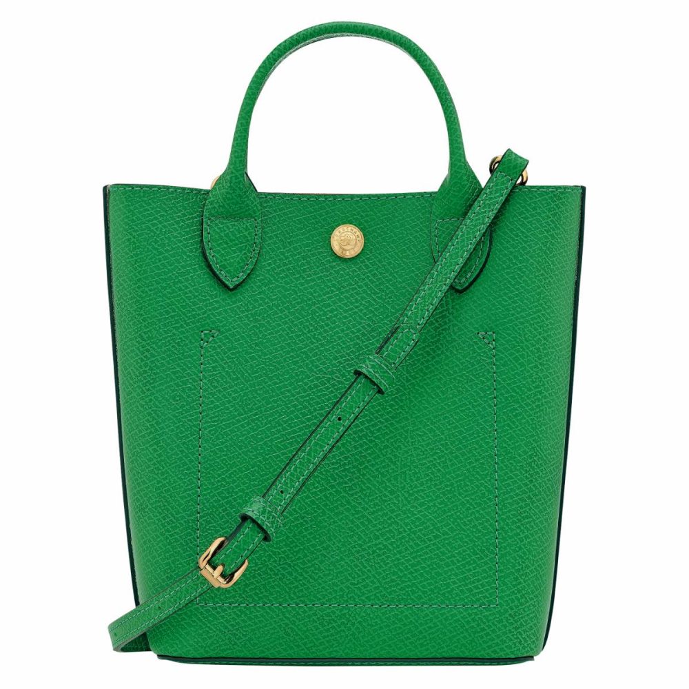 Green Longchamp Épure Xs Tote Bag Green - Leather Women Leather Bags - Image 4