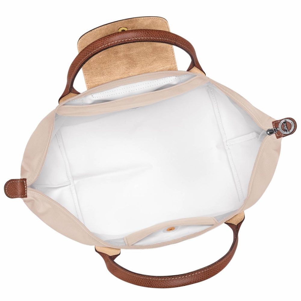 Handbags Women Longchamp Le Pliage Original M Handbag Paper - Recycled Canvas Paper - Image 4