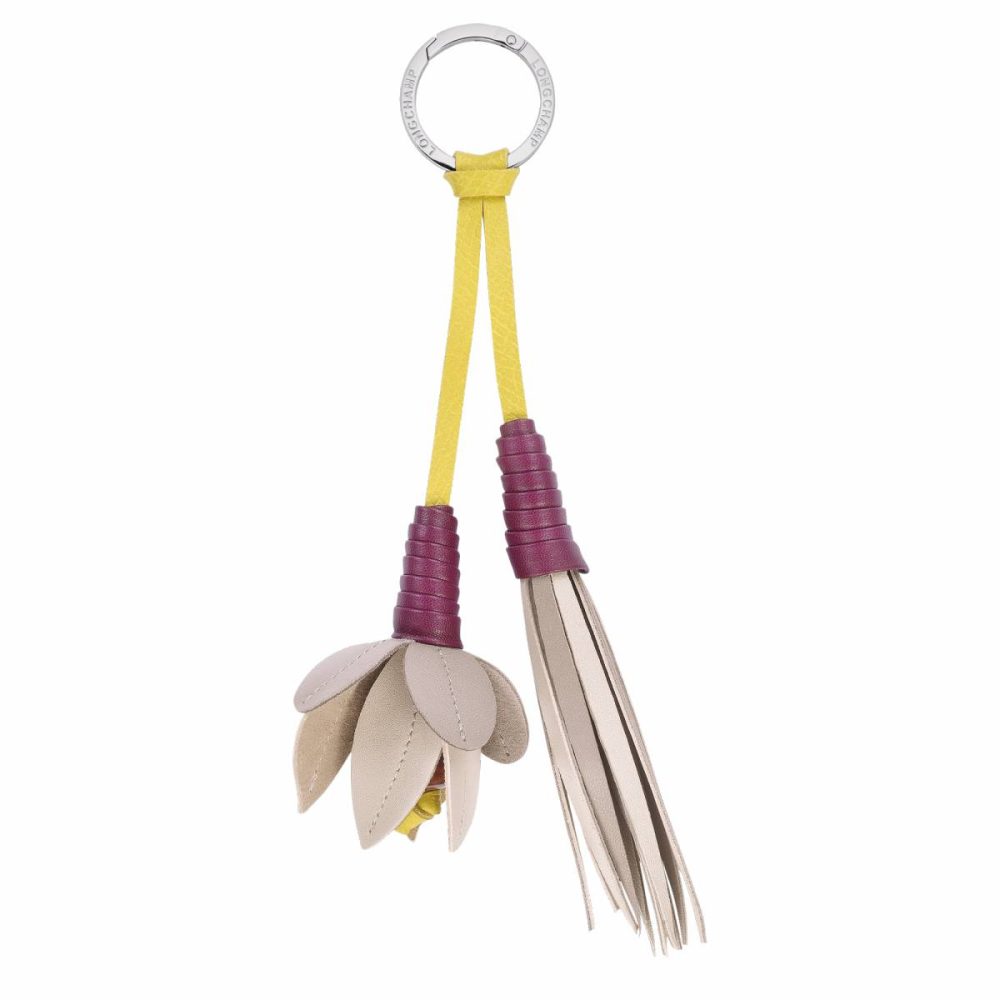 Keyrings Re-Play Porte-Clés Keyring Clay - Leather Clay Women Longchamp