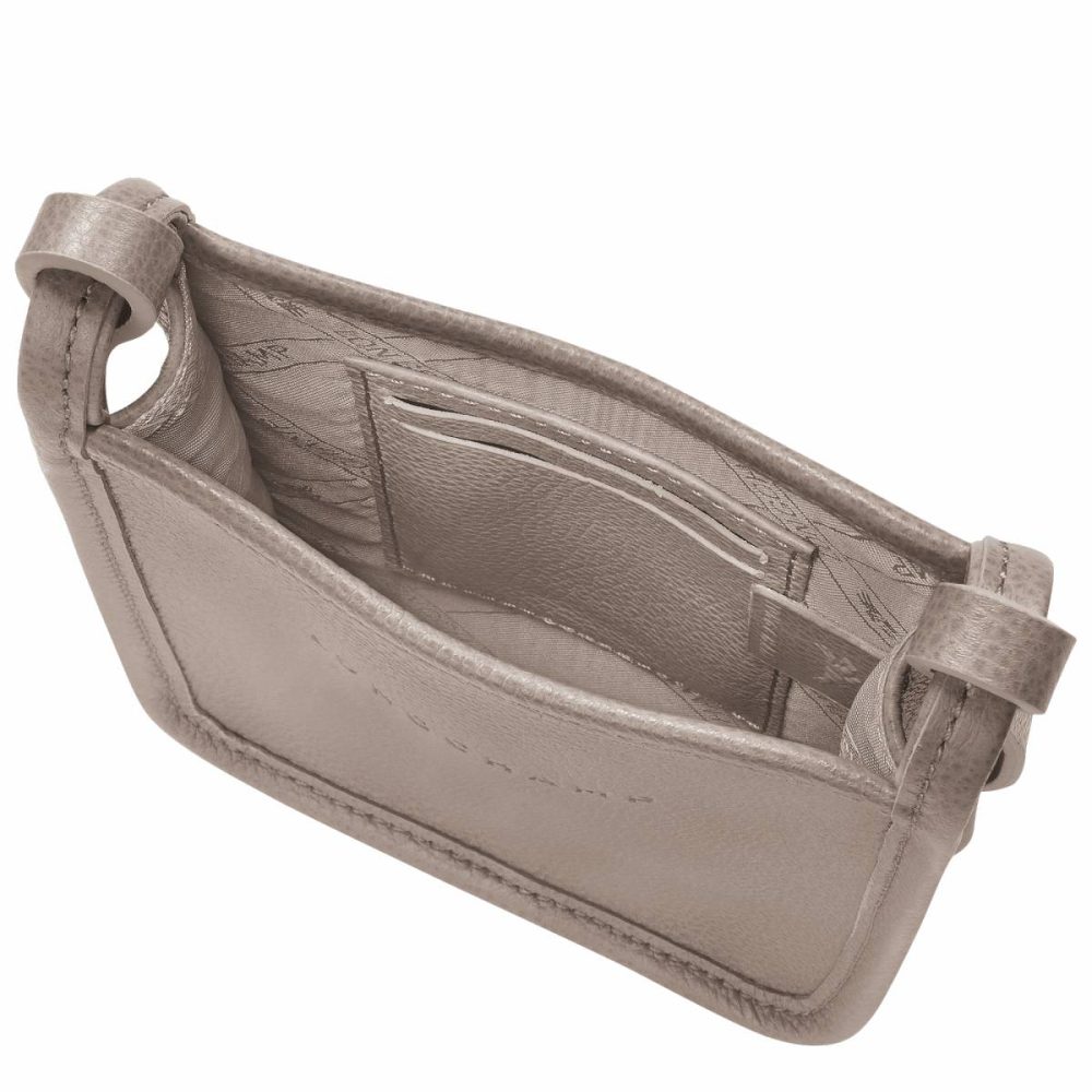 Le Foulonné Phone Case Turtledove - Leather Women Turtledove Phone Cases Longchamp - Image 5