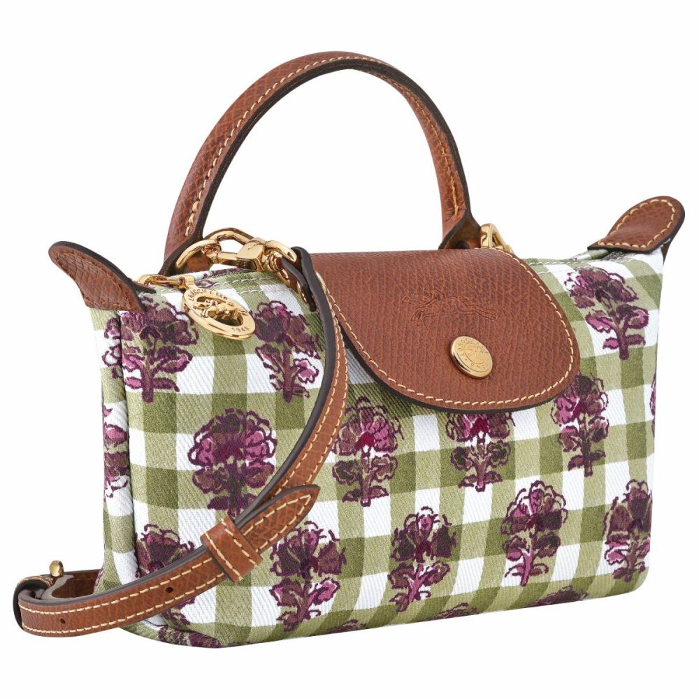 Le Pliage Collection Xs Pouch Artichoke - Canvas Mini Bags Longchamp Women Artichoke - Image 3