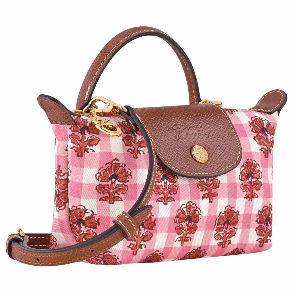 Le Pliage Collection Xs Pouch Blush - Canvas Women Mini Bags Longchamp Blush - Image 3