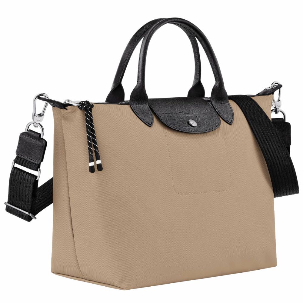 Le Pliage Energy L Handbag Clay - Recycled Canvas Longchamp Handbags Clay Women - Image 2