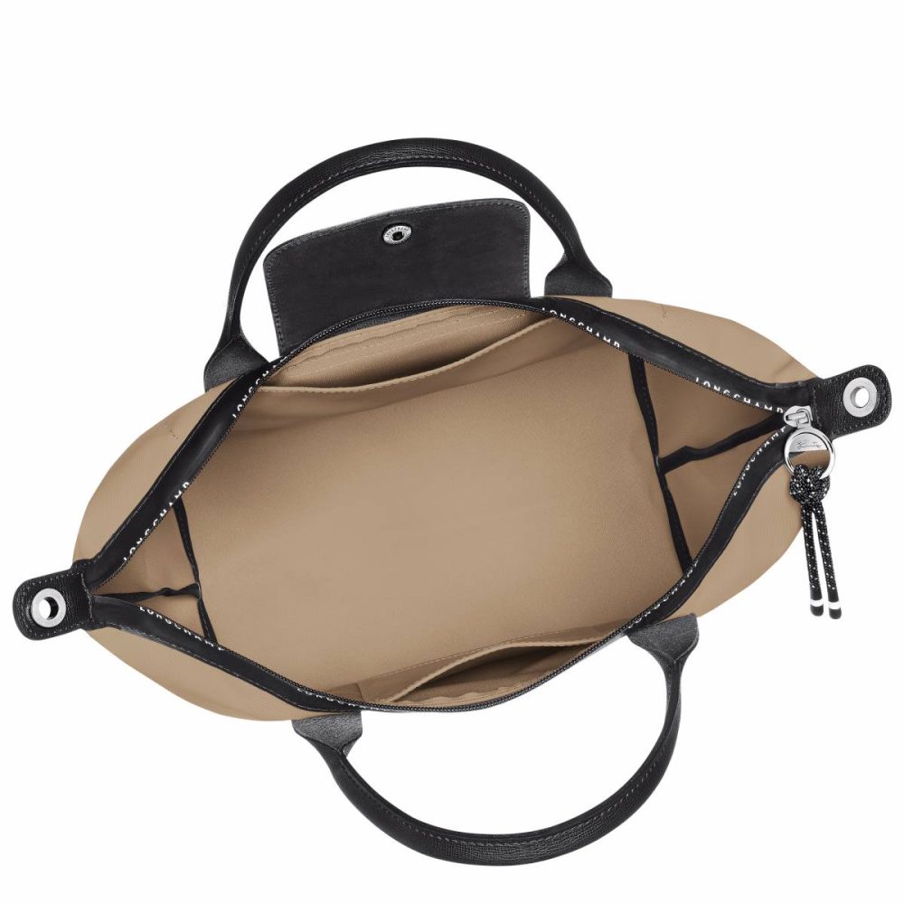 Le Pliage Energy L Handbag Clay - Recycled Canvas Longchamp Handbags Clay Women - Image 4