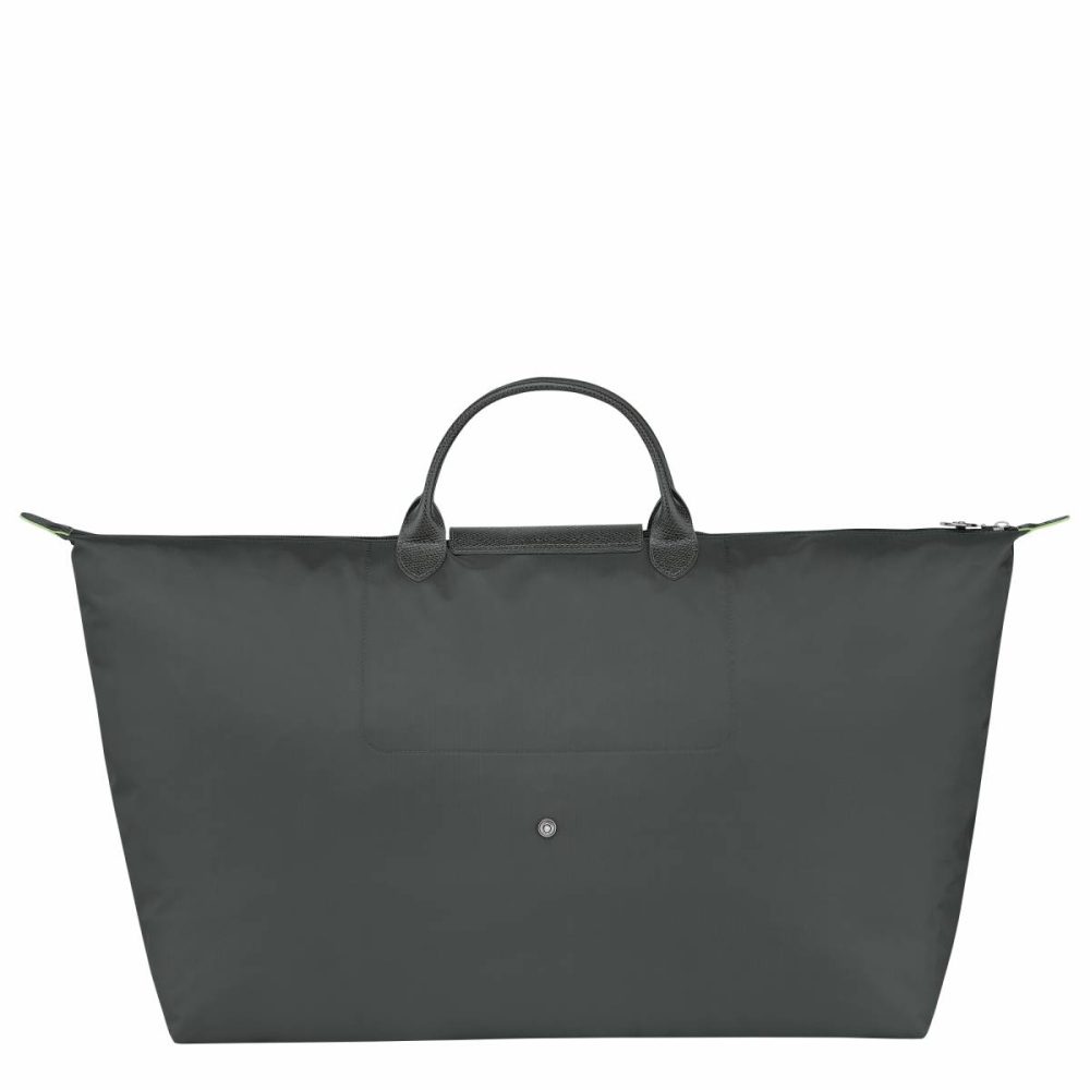 Le Pliage Green Xl Travel Bag Graphite - Recycled Canvas Graphite Longchamp Travel Bags Women - Image 3