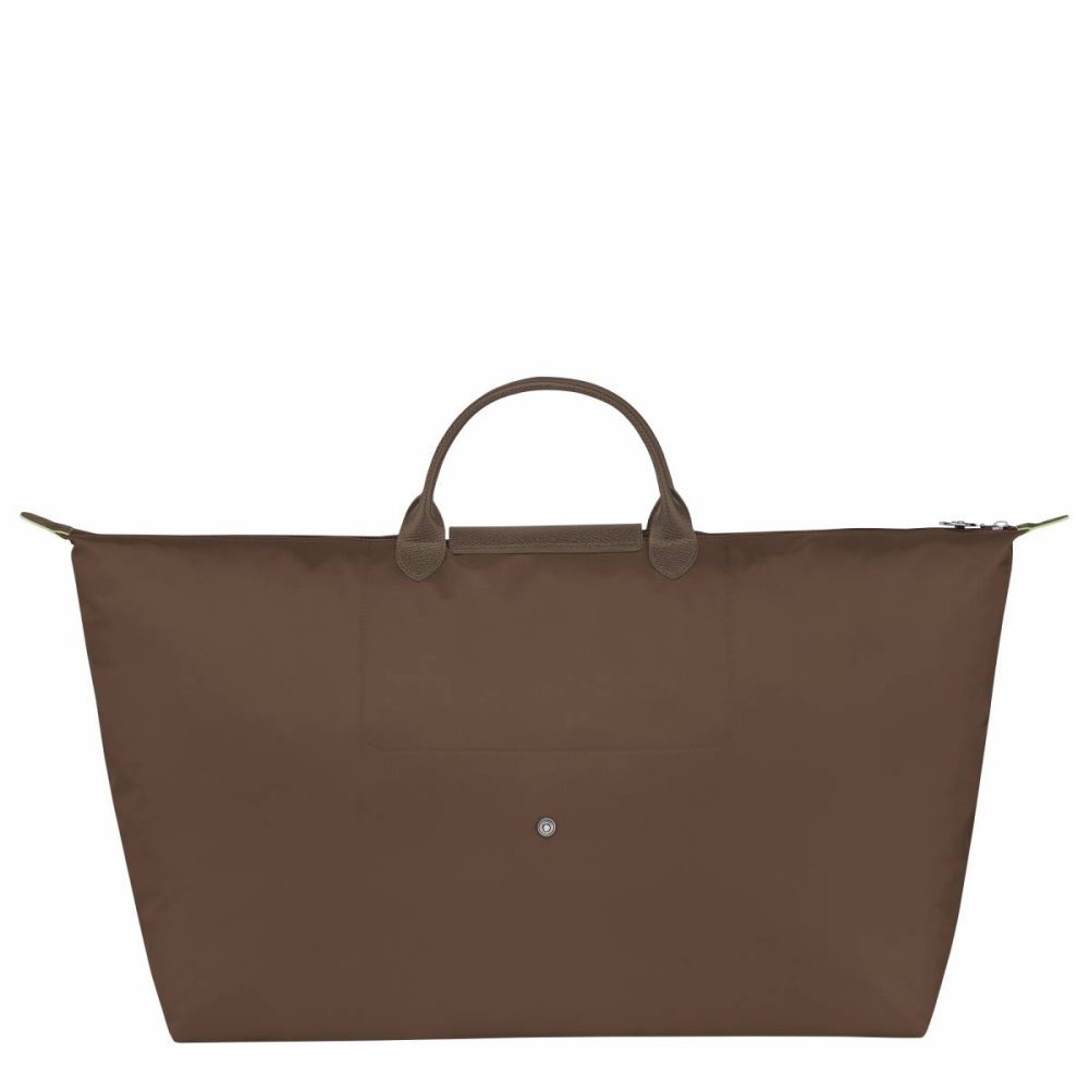 Le Pliage Green Xl Travel Bag Terra - Recycled Canvas Travel Bags Women Terra Longchamp - Image 2