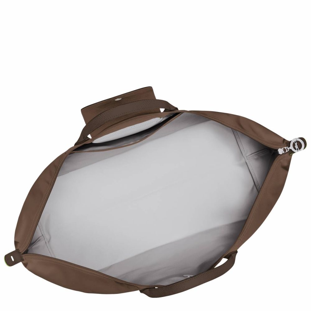 Le Pliage Green Xl Travel Bag Terra - Recycled Canvas Travel Bags Women Terra Longchamp - Image 3