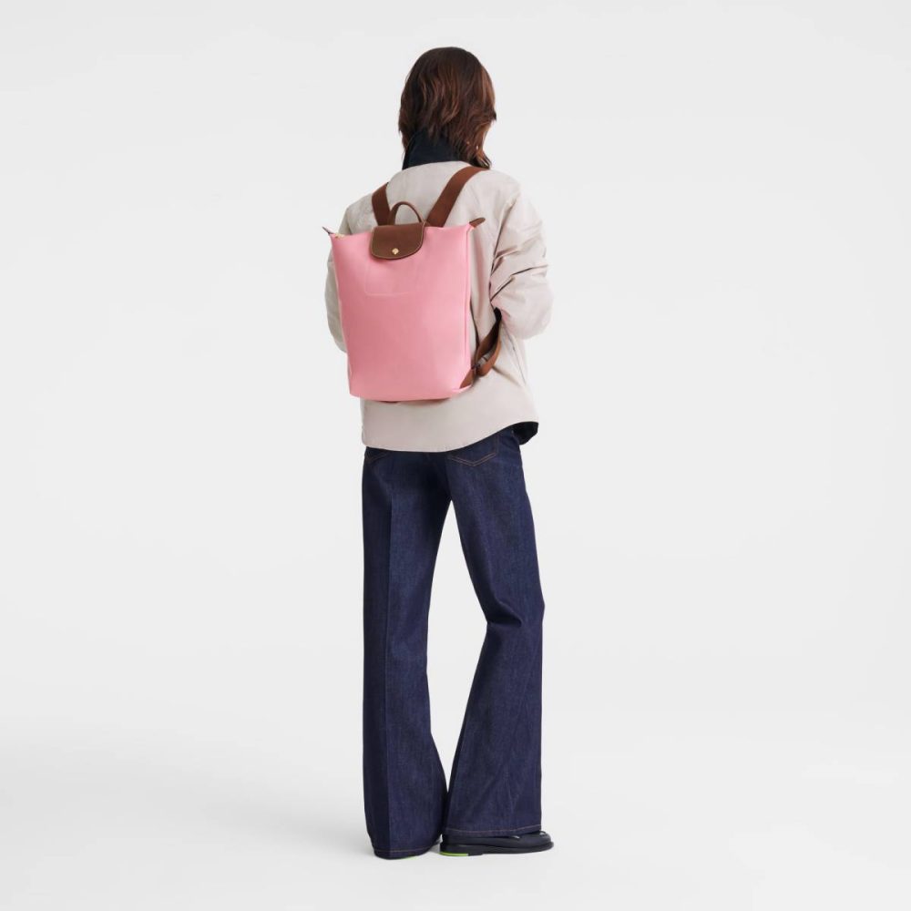 Le Pliage Original M Backpack Marshmallow - Canvas Longchamp Backpacks Women Marshmallow - Image 2