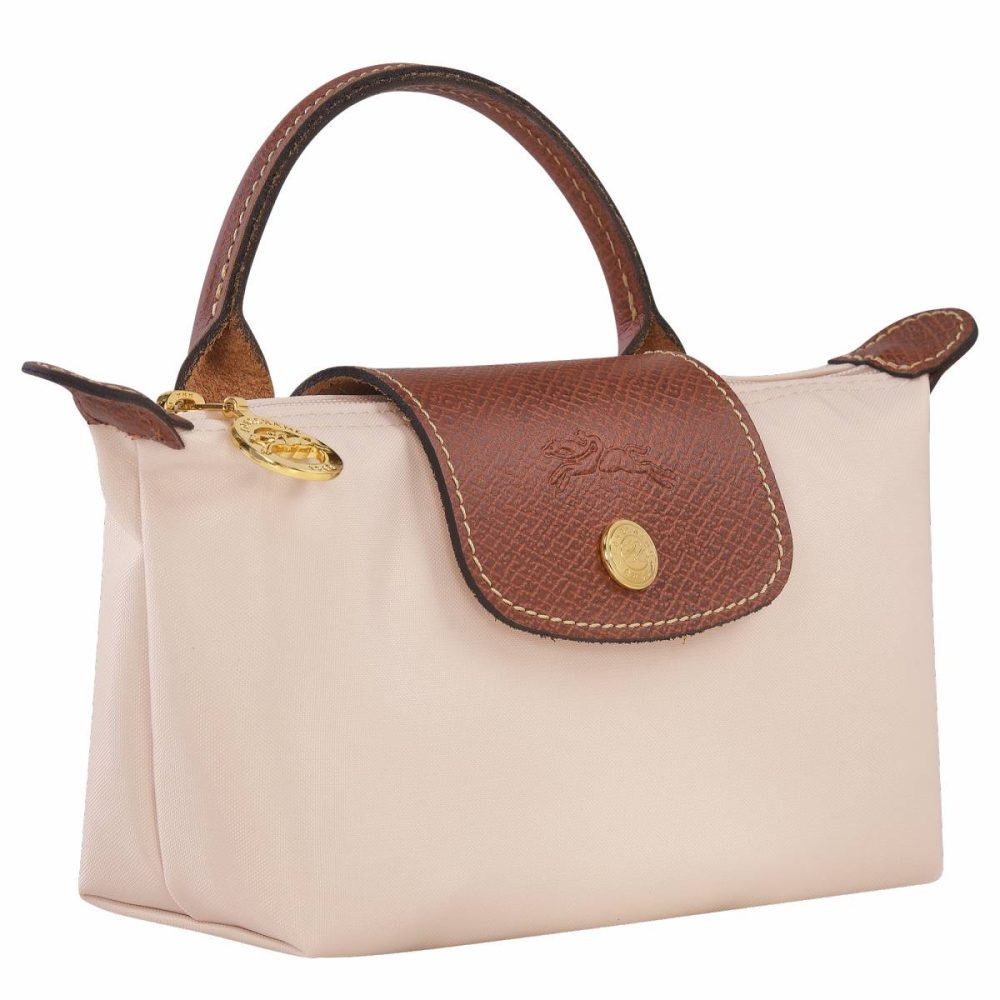 Le Pliage Original Pouch With Handle Paper - Recycled Canvas Paper Pouches & Cases Women Longchamp - Image 2