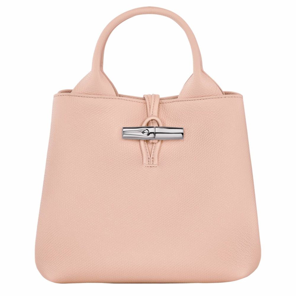 Le Roseau S Handbag Ballerina - Leather Ballerina Longchamp Women Leather Bags