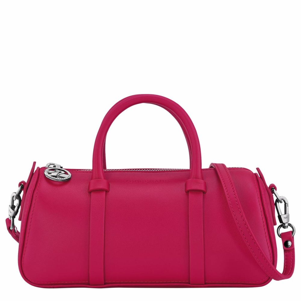 Leather Bags Beetroot Daylong S Handbag Beetroot - Leather Women Longchamp
